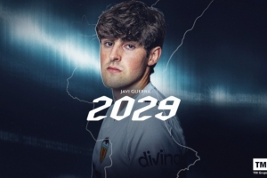 官方：瓦倫西亞與22歲青訓(xùn)中場(chǎng)哈維-格拉續(xù)約至2029年