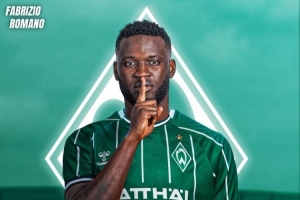 不萊梅總監(jiān)：在決定租借博尼法斯前，我們對他進行了仔細的體檢