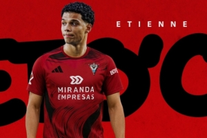 官方：西乙米蘭德斯租借簽下埃托奧兒子埃蒂安-埃托奧