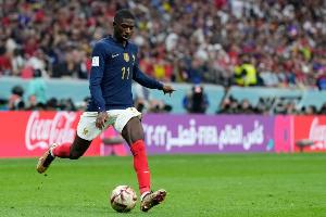 隊(duì)報(bào)：登貝萊參加法國賽前最后一次合練，可參加對烏克蘭的世預(yù)賽