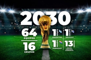 奧萊報(bào)：若2030年世界杯擴(kuò)軍64隊(duì)，阿根廷將有望承辦一整個(gè)小組賽