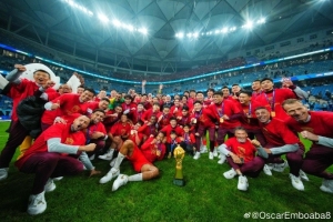 奧斯卡祝賀海港奪冠：祝賀所有我的隊友、朋友和球迷們??