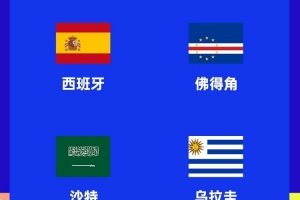 記者：西班牙的小組比較容易，也就烏拉圭可能制造麻煩